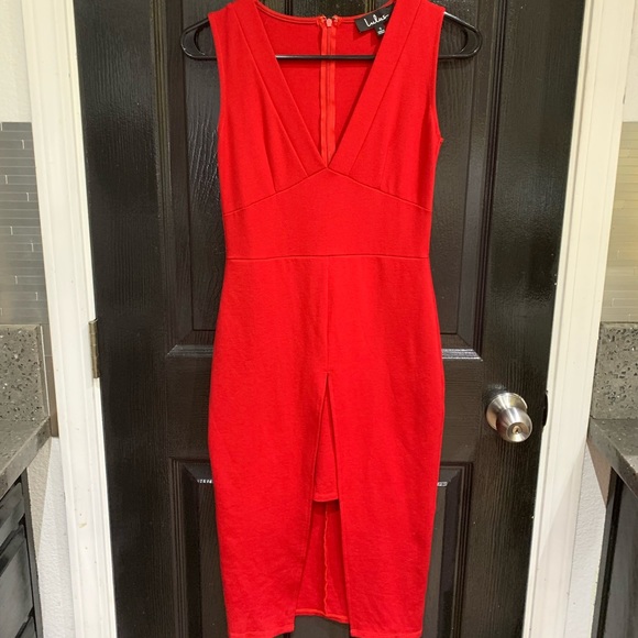 Lulus Dresses & Skirts - Lulus. Red dress, cocktail holiday dress